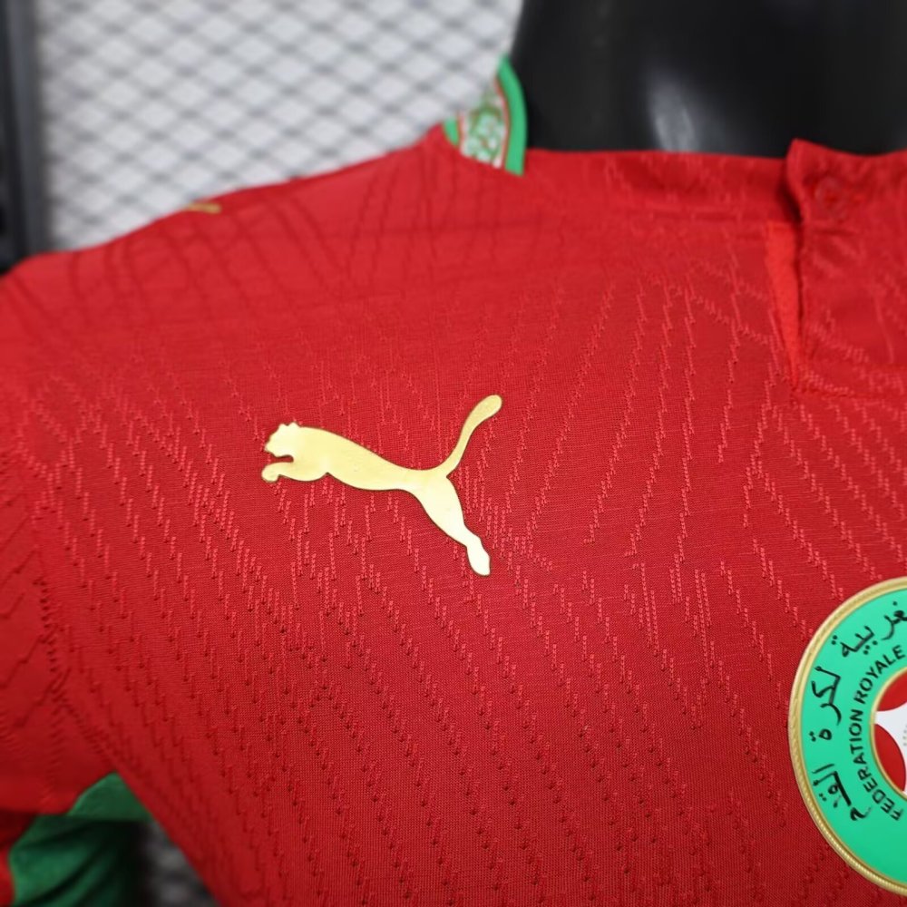 2026 Morocco Home World Cup Soccer Jersey Player Version