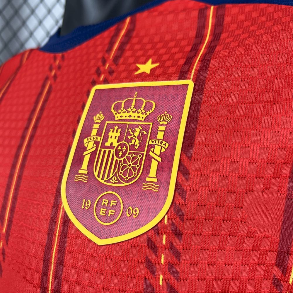 2026 Spain Home World Cup Soccer Jersey Authentic Shirt