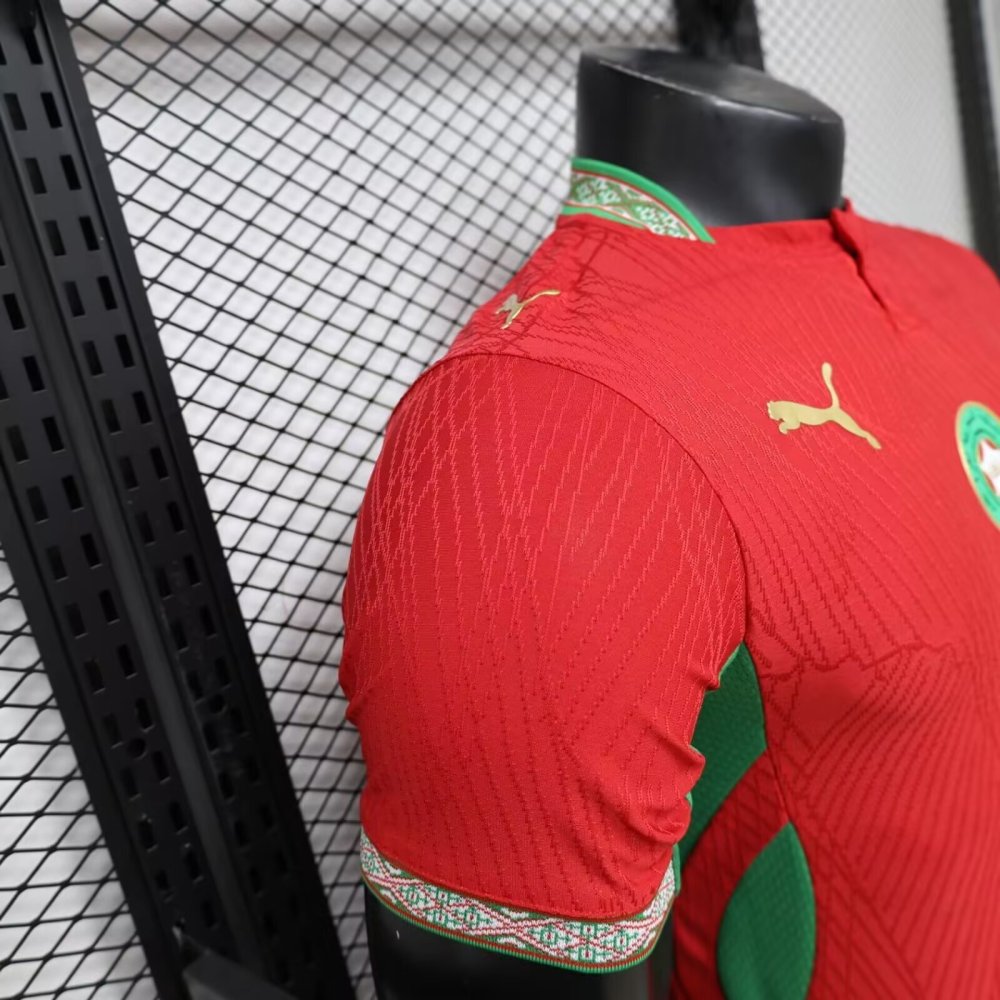 2026 Morocco Home World Cup Soccer Jersey Player Version