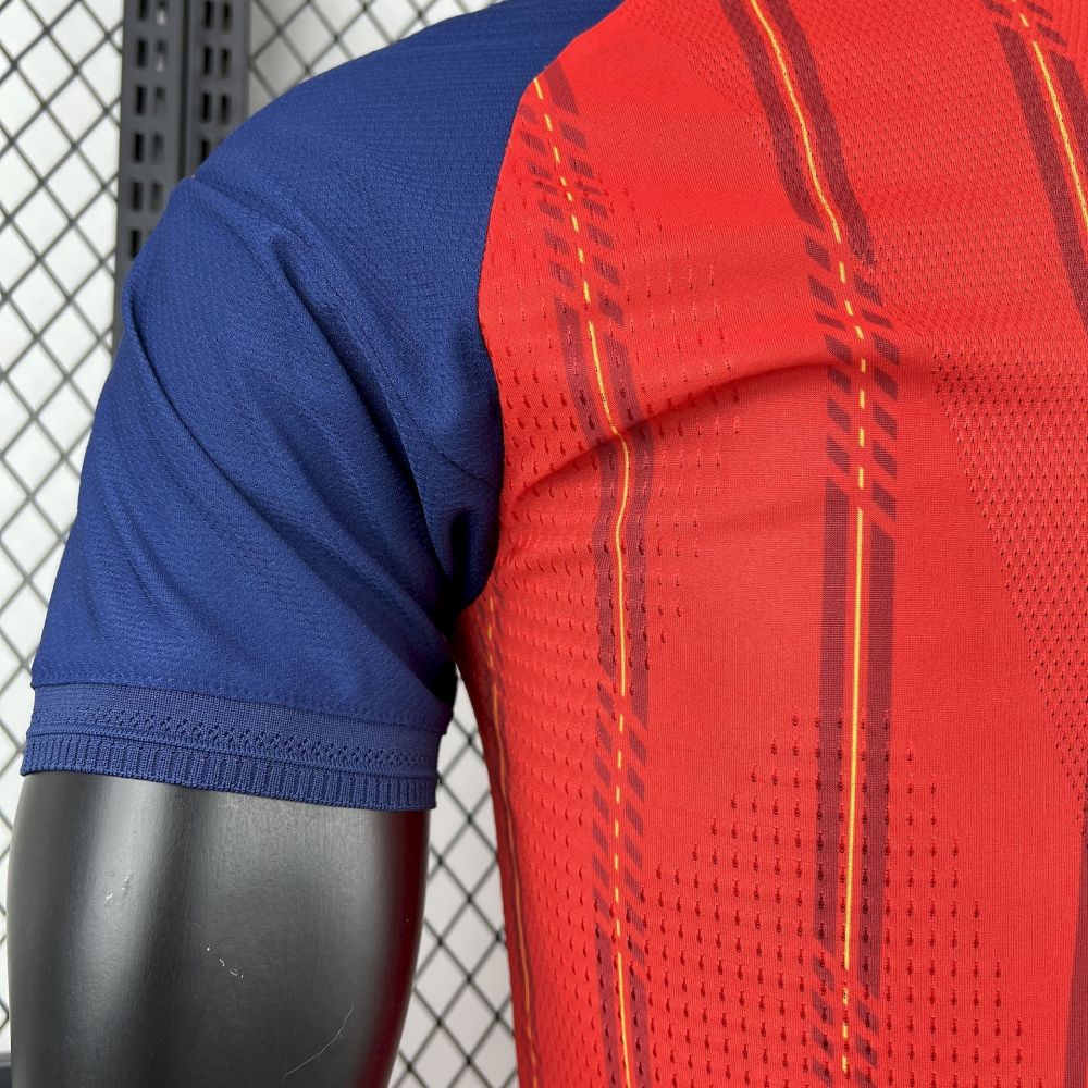 2026 Spain Home World Cup Soccer Jersey Authentic Shirt