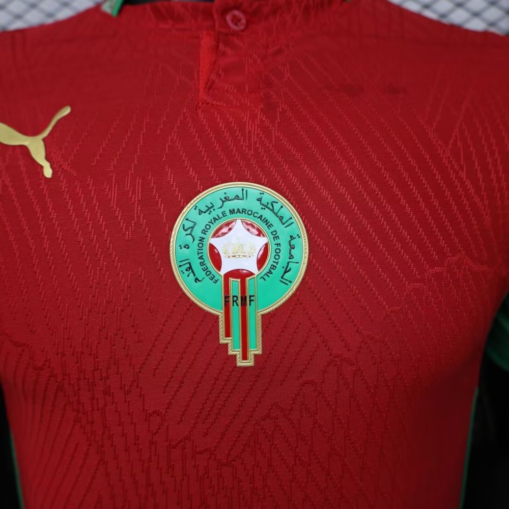 2026 Morocco Home World Cup Soccer Jersey Player Version