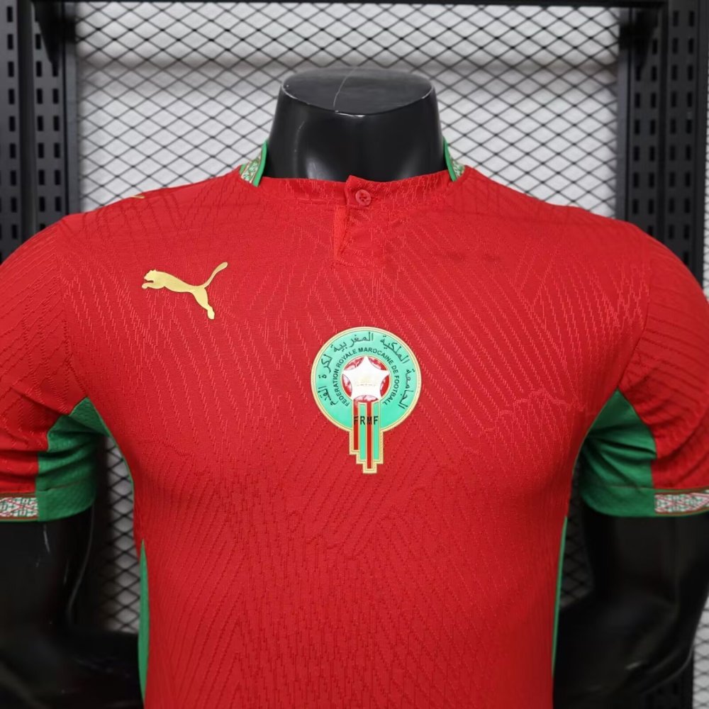 2026 Morocco Home World Cup Soccer Jersey Player Version