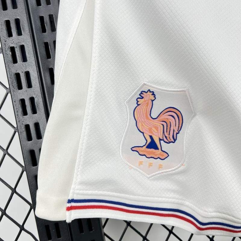 2026 France Away World Cup Soccer Shorts