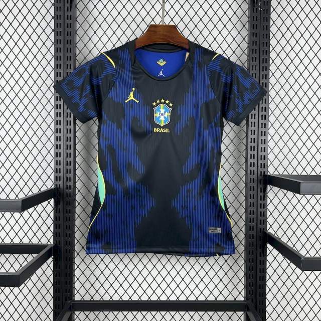 2026 Brazil Womens Away World Cup Football Jersey