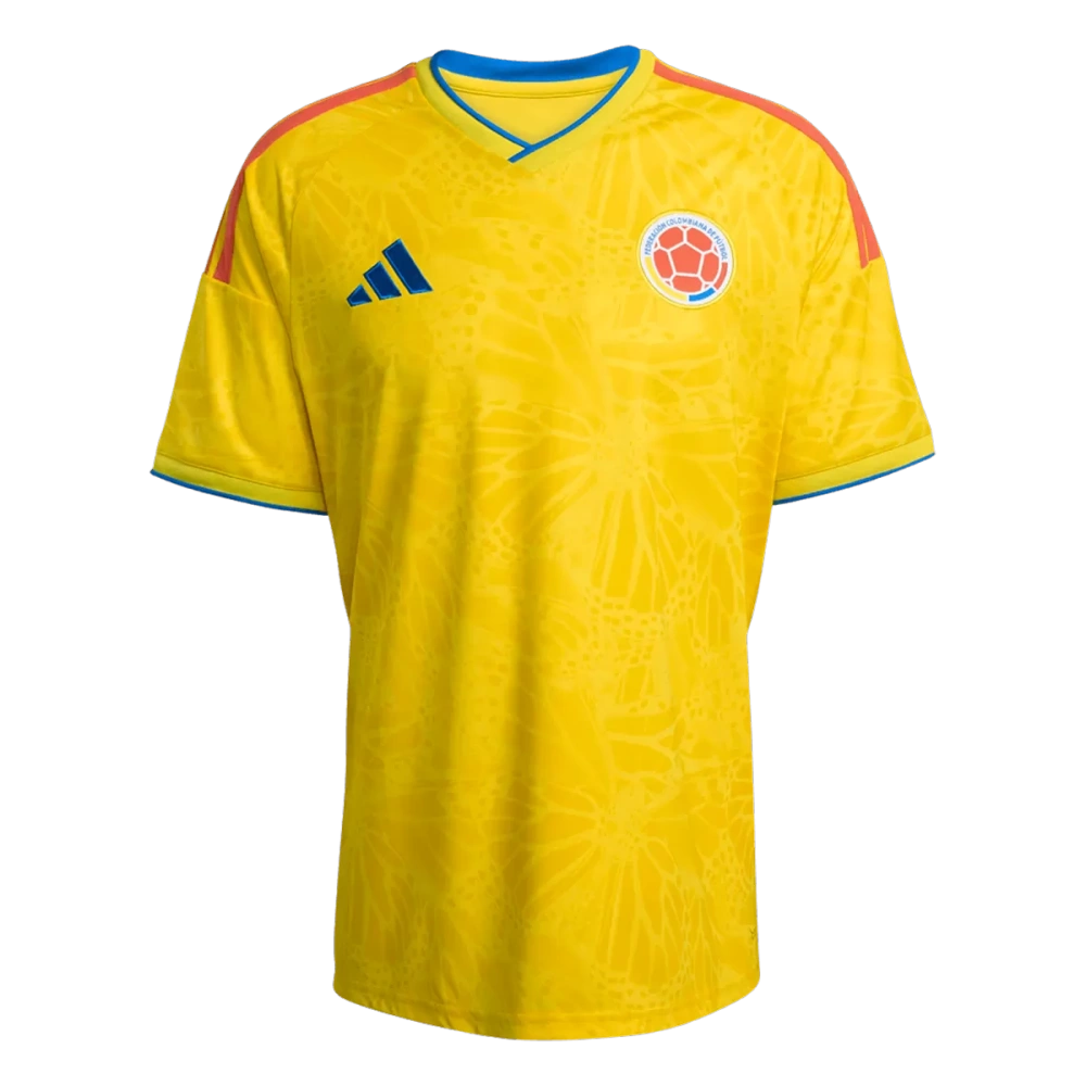 2026 Colombia Home World Cup Soccer Adult Kit Jersey+Shorts