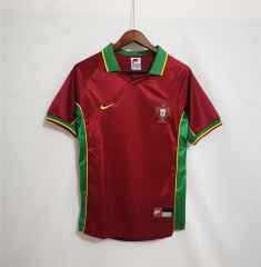 1998 Portugal  World Cup Home Retro Jersey