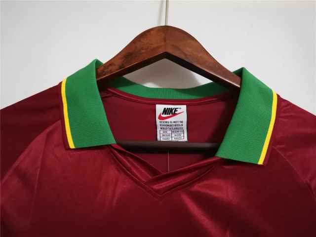 1998 Portugal  World Cup Home Retro Jersey