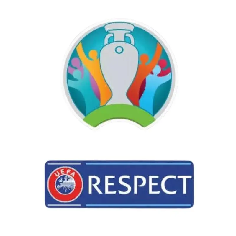 Original Player Issue UEFA Euro 2020 2021 Patch Badge + Respect
