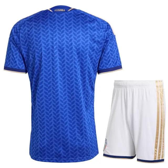 2026 Italy World Cup Home Soccer Kit Jersey+Shorts