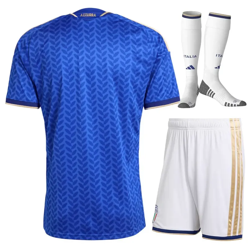2026 Italy World Cup Home Soccer Full Kit Jersey+Shorts+Socks