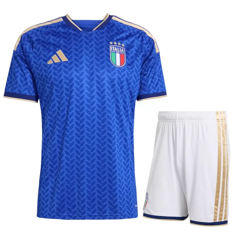2026 Italy World Cup Home Soccer Kit Jersey+Shorts