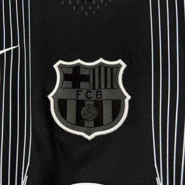 25-26 Barcelona Black Special Edition Soccer Shirt