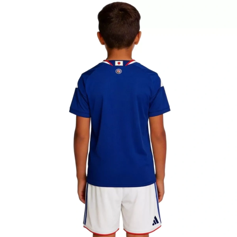 2026 Japan World Cup Home Soccer Kids Kit Jersey+Shorts