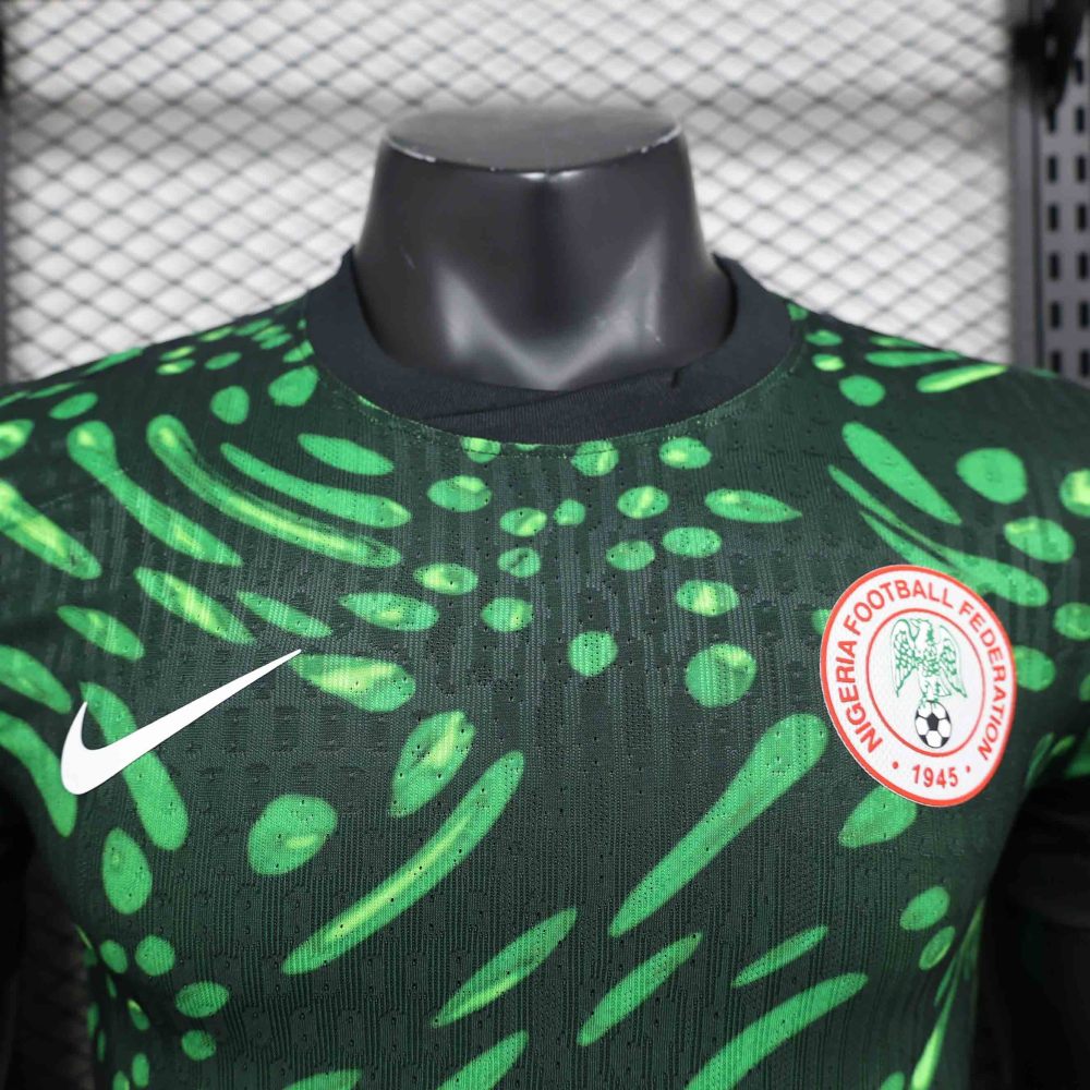 24-25 Nigeria Home Soccer Jersey Player Version