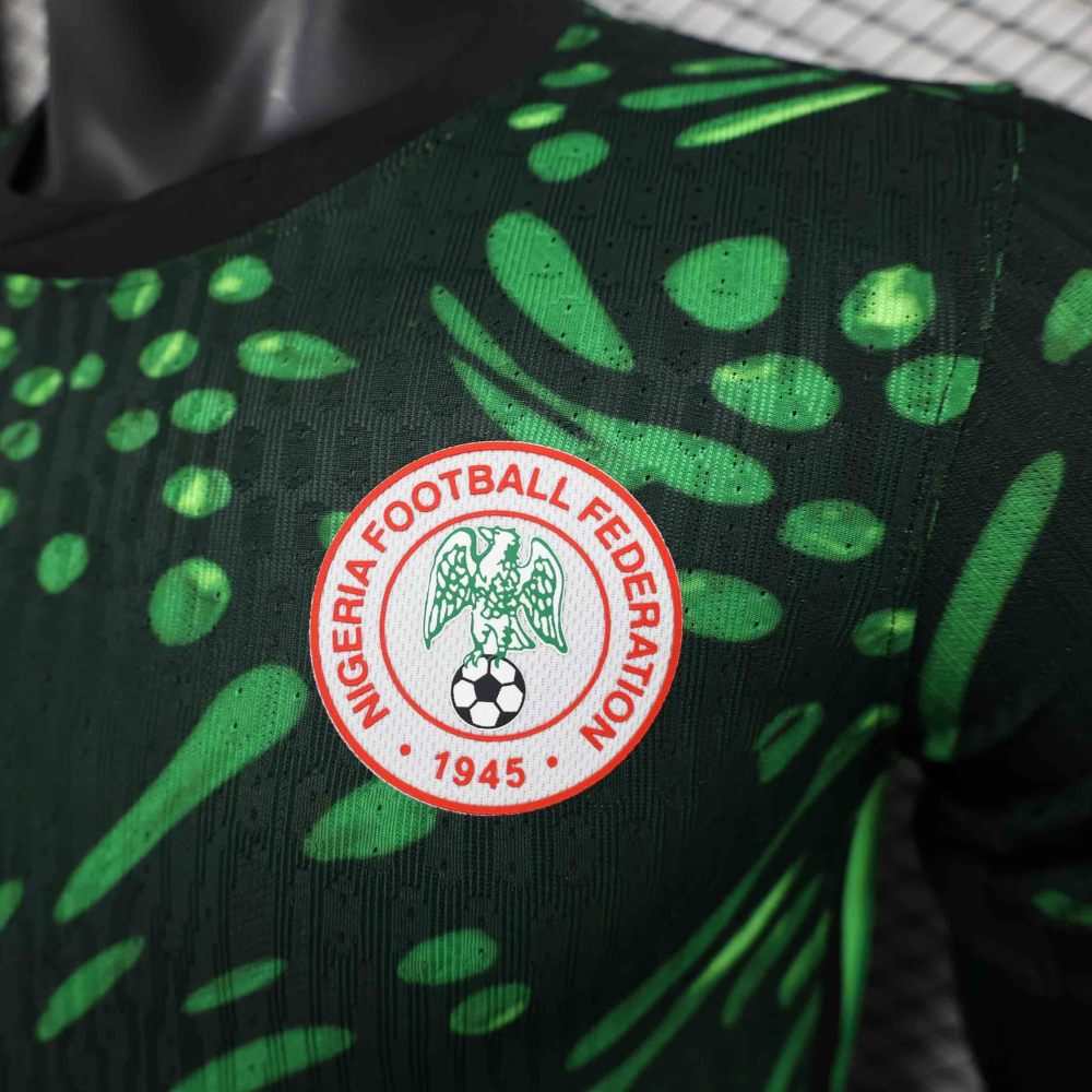 24-25 Nigeria Home Soccer Jersey Player Version