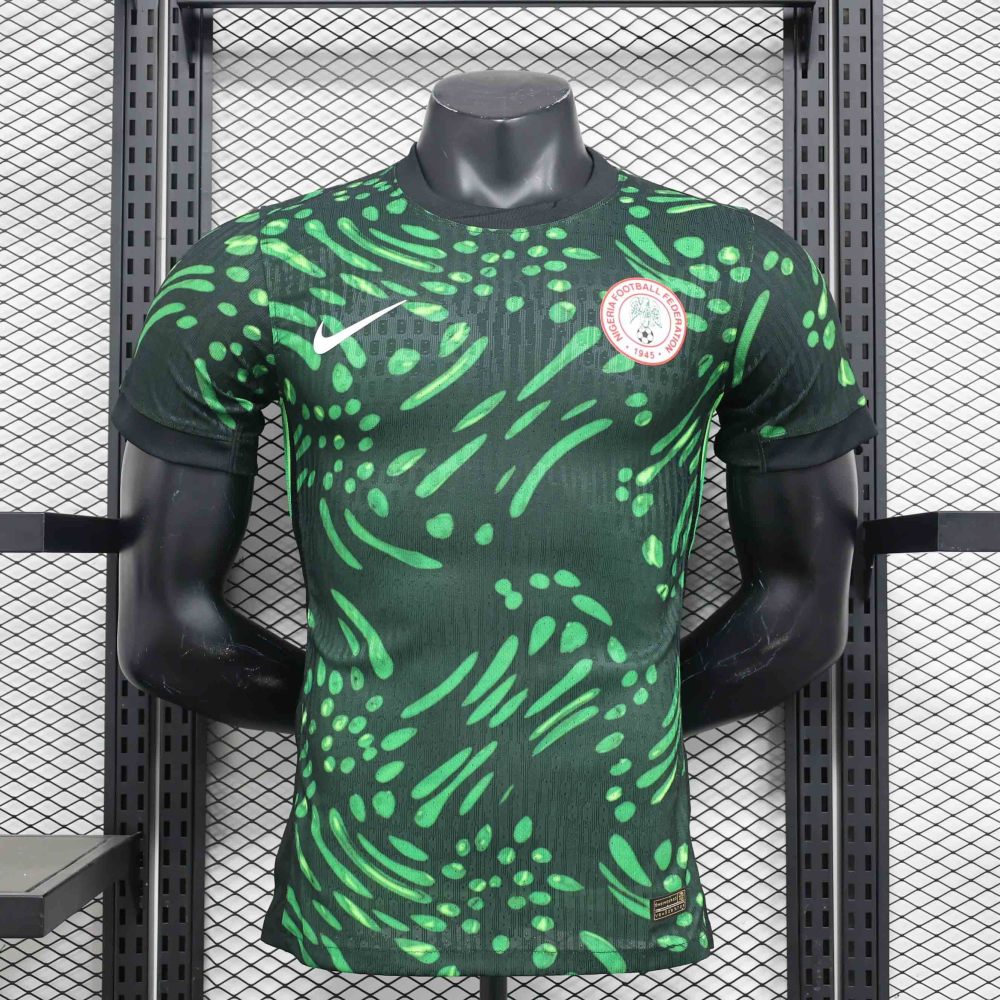 24-25 Nigeria Home Soccer Jersey Player Version