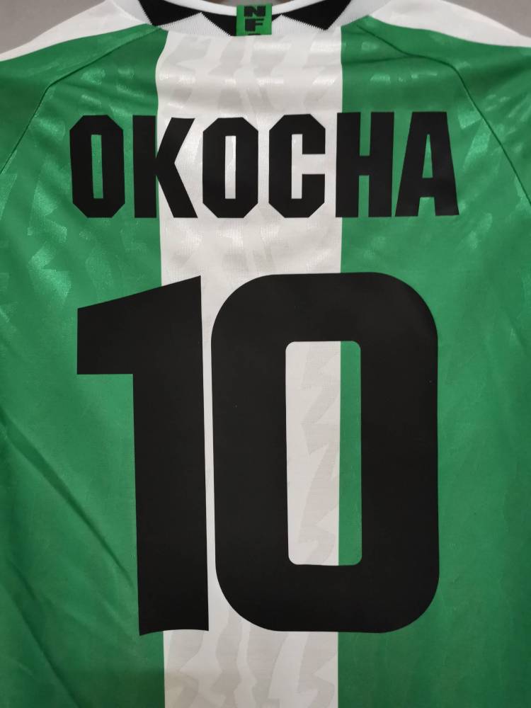 1996 Nigeria Home Soccer Retro Jersey