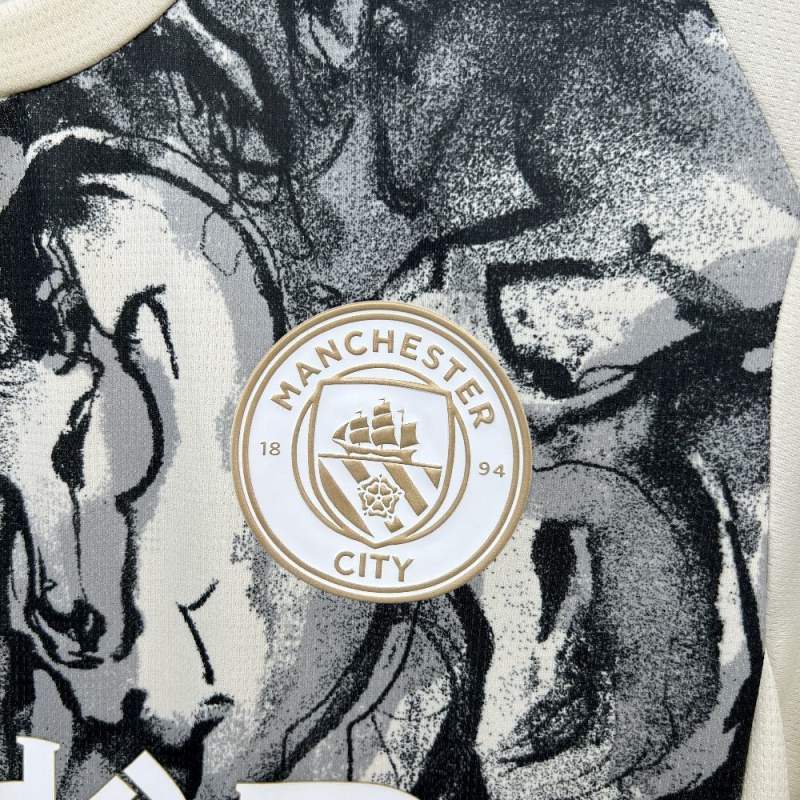 25-26 Manchester City Year of the Horse Soccer Jersey
