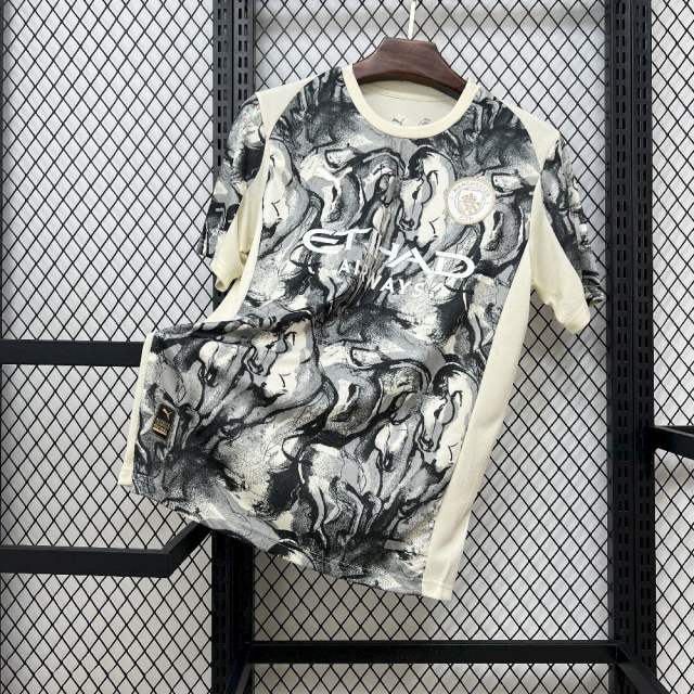 25-26 Manchester City Year of the Horse Soccer Jersey