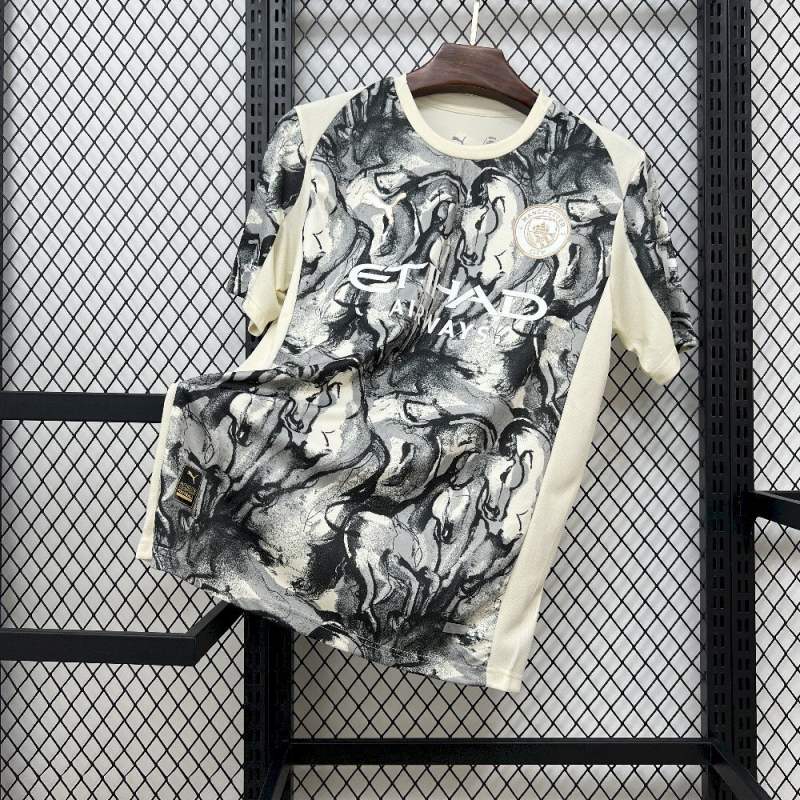 25-26 Manchester City Year of the Horse Soccer Jersey