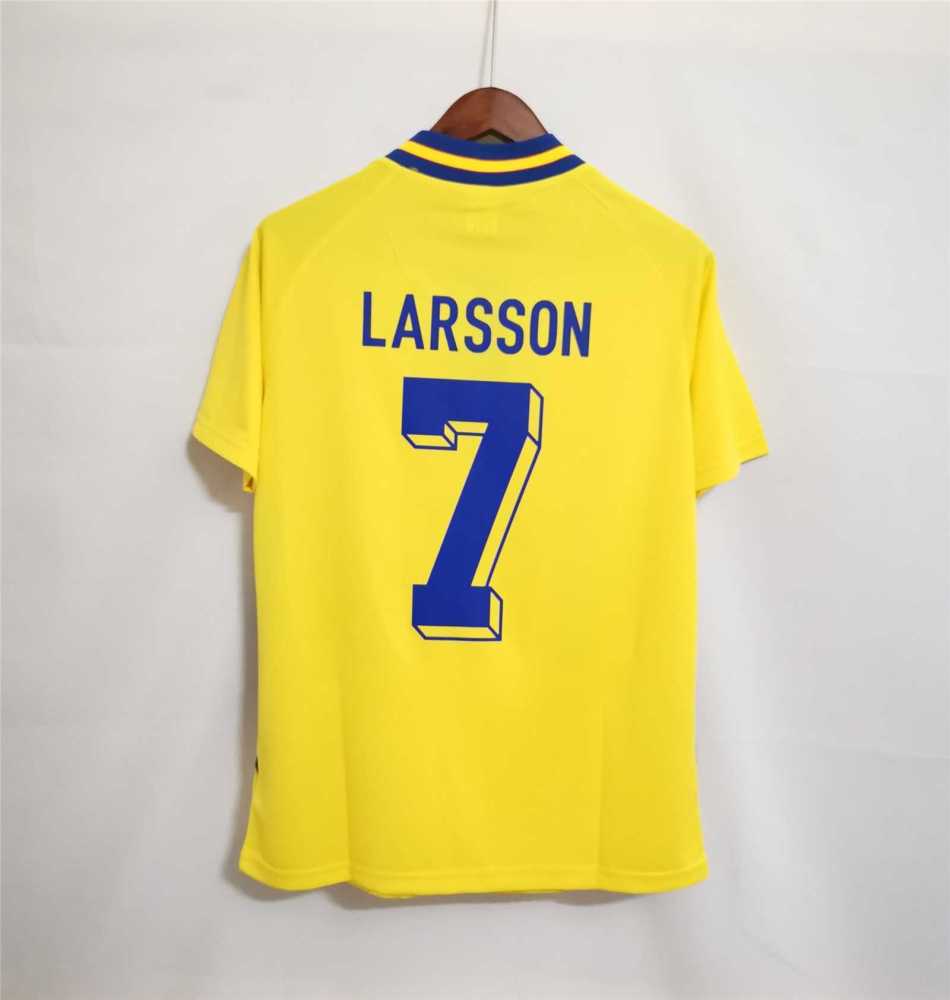 1994 Sweden World Cup Home Soccer Retro Jersey