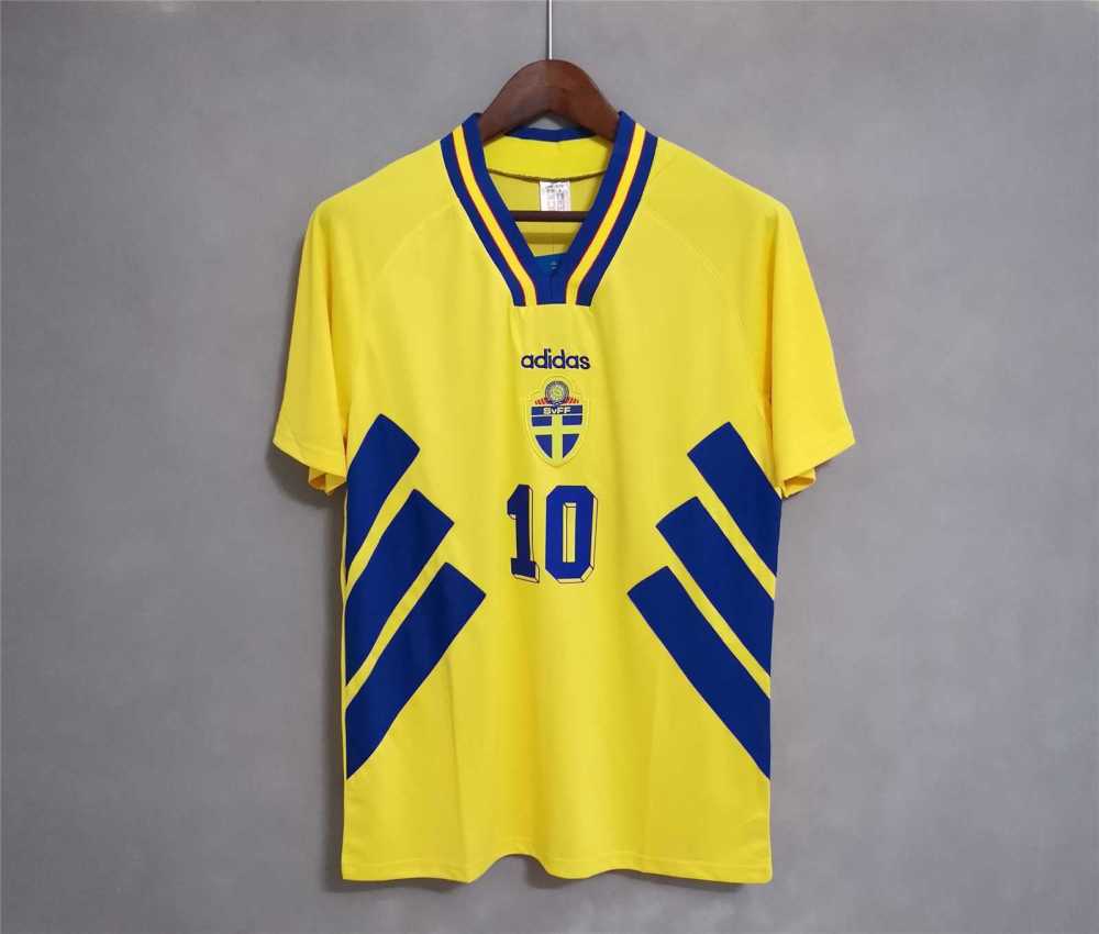 1994 Sweden World Cup Home Soccer Retro Jersey