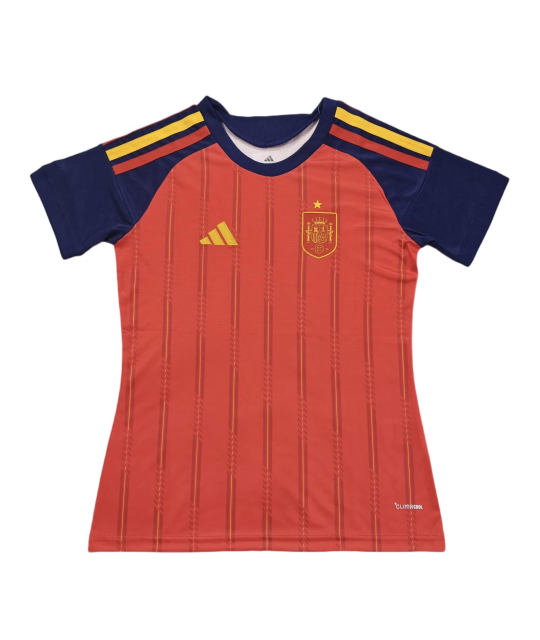 2026 Spain Home World Cup Soccer Women Jersey