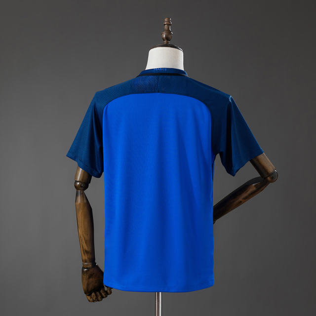2016 France Euro Cup Home Retro Jersey