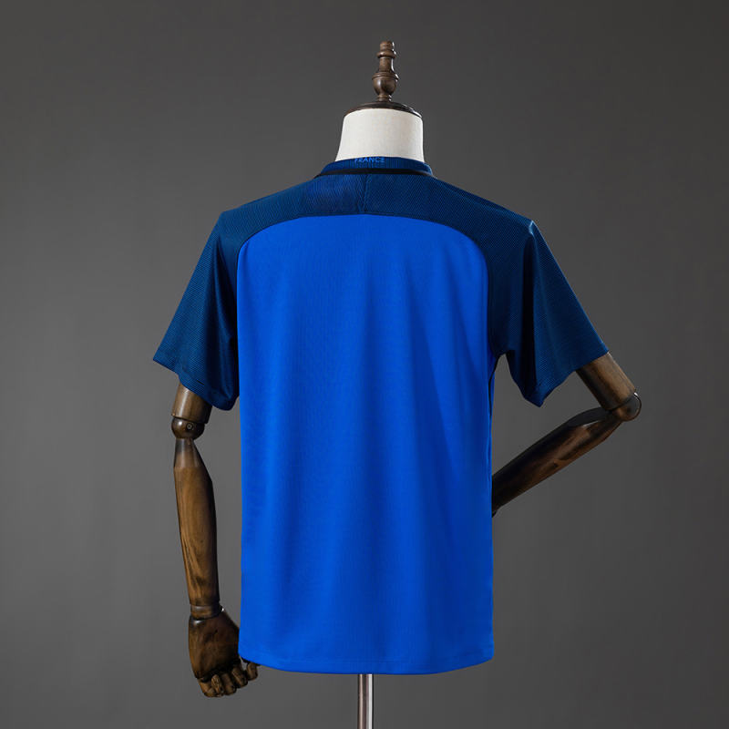 2016 France Euro Cup Home Retro Jersey