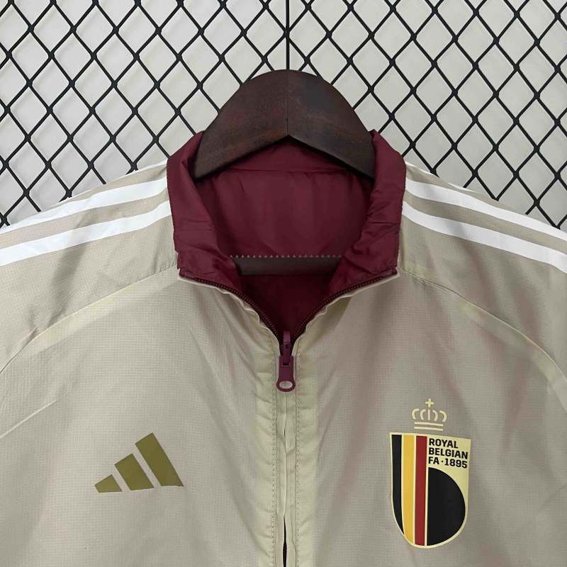 2024 Belgium Reversible Double-Sides Windbreaker Jacket