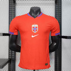 2025 Norway Home Soccer Jersey Player Version