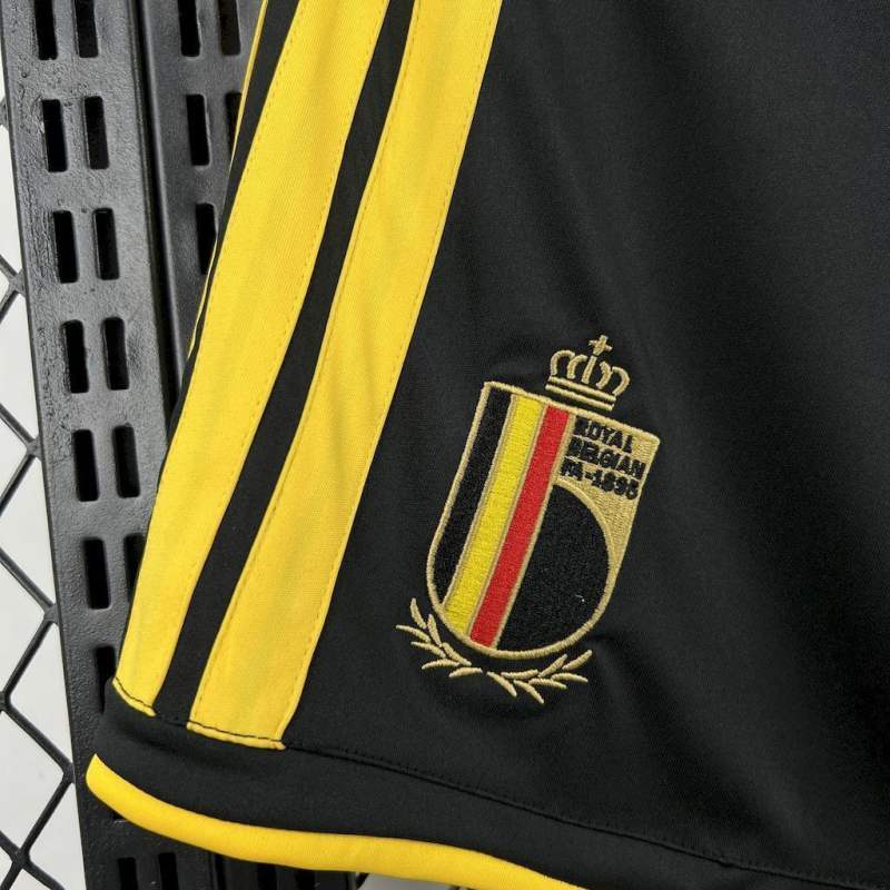 2026 Belgium World Cup Home Soccer Shorts