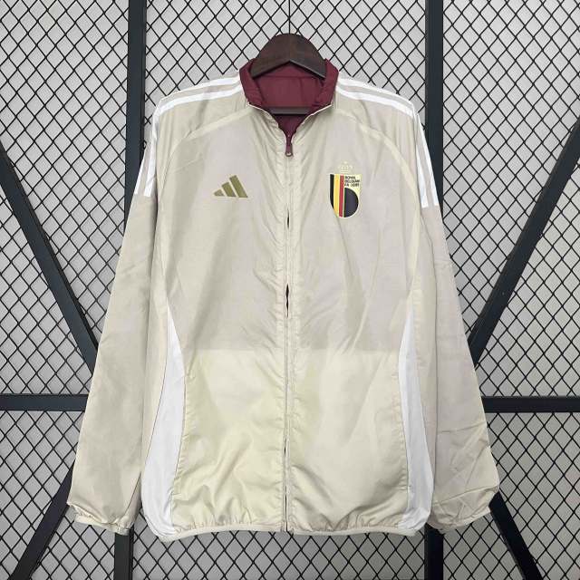 2024 Belgium Reversible Double-Sides Windbreaker Jacket