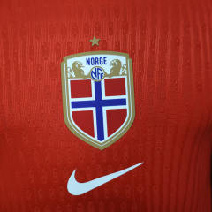 2025 Norway Home Soccer Jersey Player Version