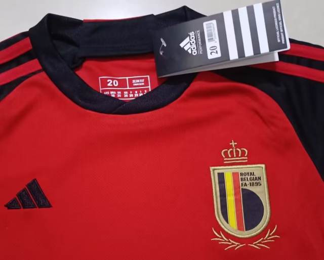 2022 Belgium World Cup Home Kids Kit Jersey+Shorts