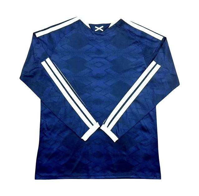 2026 Scotland Home World Cup Football Jersey Long Sleeve