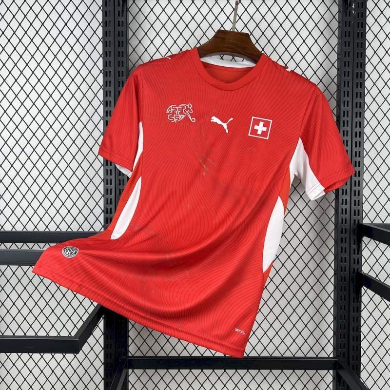 2026 Switzerland Home World Cup Soccer Jersey