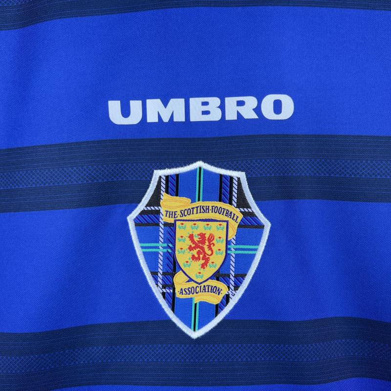 98-00 Scotland Home Soccer Retro Jersey