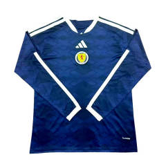 2026 Scotland Home World Cup Football Jersey Long Sleeve