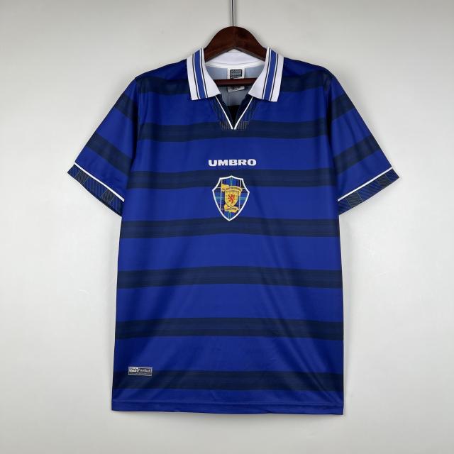98-00 Scotland Home Soccer Retro Jersey