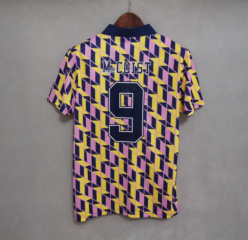 88-89 Scotland Third Away Soccer Retro Jersey