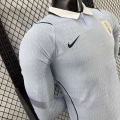 2026 Uruguay  Home World Cup Soccer Jersey Player Version Long Sleeve
