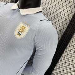 2026 Uruguay  Home World Cup Soccer Jersey Player Version Long Sleeve
