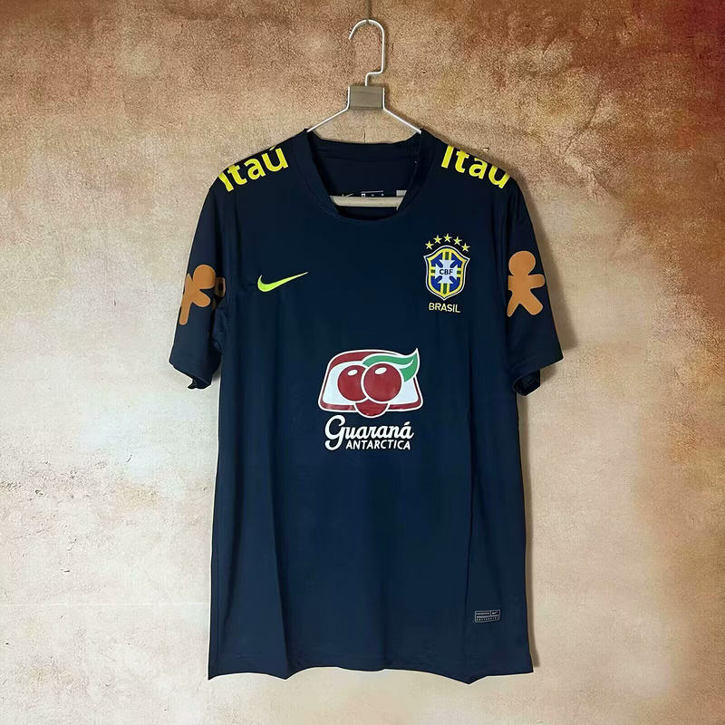 2026 Brazil Blue Training World Cup Football Jersey