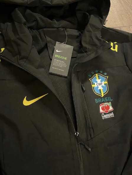 2026 Brazil Windproof Jacket - Black
