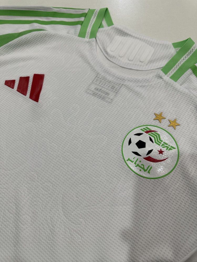 24-25 Algeria Home Soccer Jersey Player Version