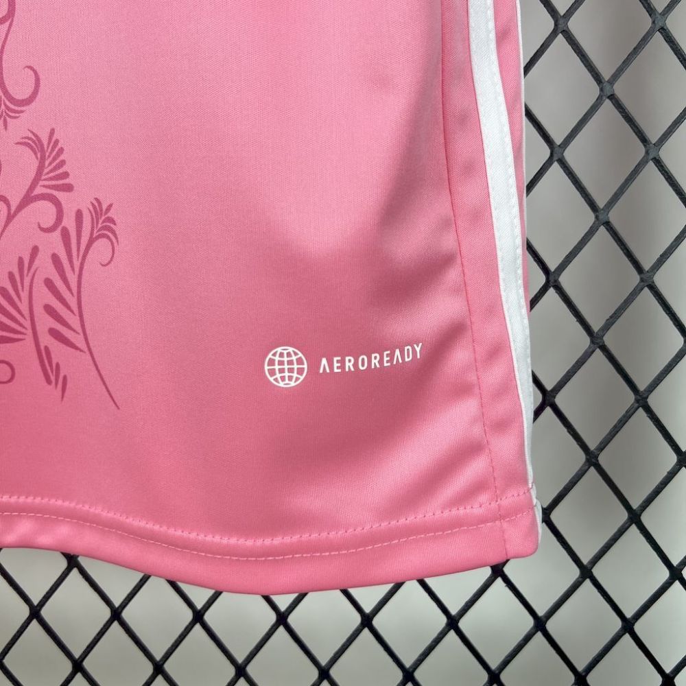 24-25 Algeria Soccer Jersey Pink