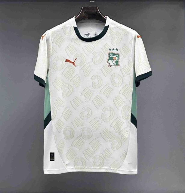 24-25 Ivory Coast Away Soccer Jersey