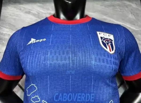 2026 Cabo Verde Home World Cup Soccer Jersey Player Version