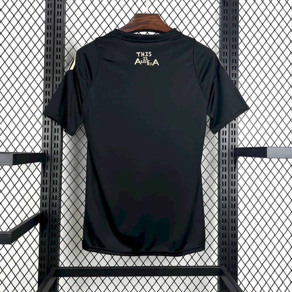 24-25 Algeria Soccer Jersey Black